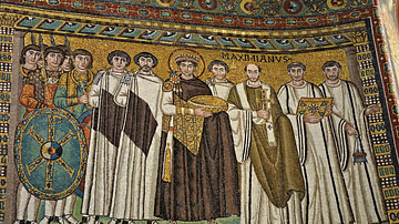 Emperor Justinian & His Court