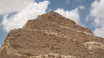Detail, Step Pyramid of Djoser