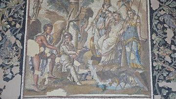 The Judgement of Paris Mosaic