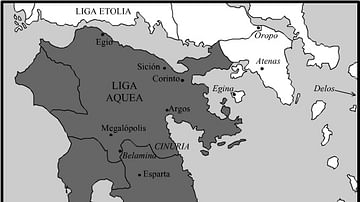 Achaean League c. 150 BCE