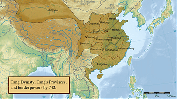 Tang Dynasty Provinces c. 742 CE
