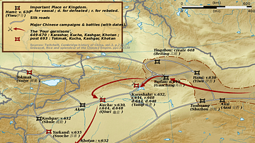 Taizong's Campaigns Against the Xiyu States