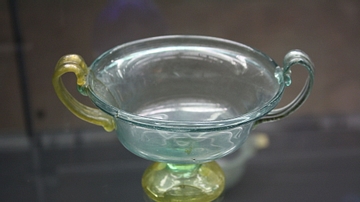 Roman Two-handled Glass cup