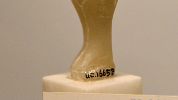 Nude Girl Figurine from Egypt
