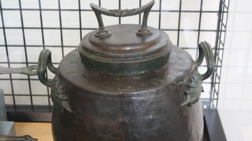 Roman Bronze Cooking Pot