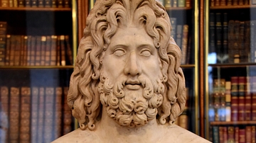 Zeus Bust from Hadrian's Villa