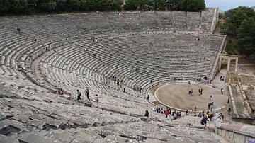 Seating of the Theatre of Epidaurus