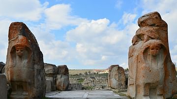 The Sphinx Gate, Alacahöyük (Hittite settlement)