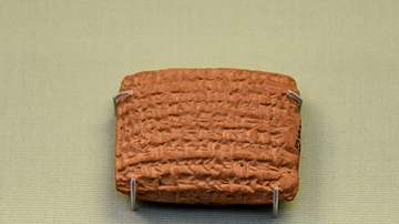 Mesopotamian Tablet Naming Belshazzar