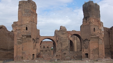 Exterior, Terme di Caracalla, Rome