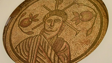 Mosaic Floor from a Villa at Hinton St. Mary