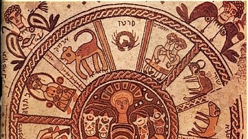 Zodiac Wheel Mosaic