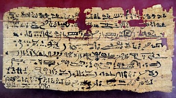 Hieratic Funerary Papyrus of Tphous