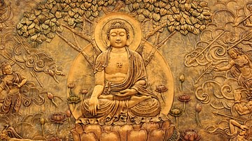 Gautama Buddha in Padmasana