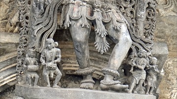 Shalabhanjika Sculpture in Belur