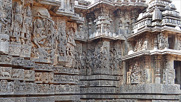 Hoysaleswara Temple in Halebidu
