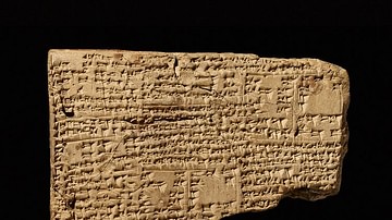 Babylonian Cuneiform Lexical List