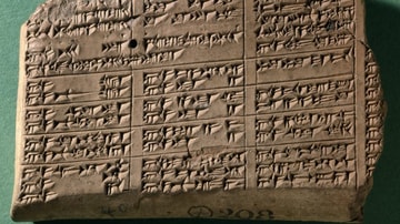 Cuneiform Writing (Illustration) - World History Encyclopedia