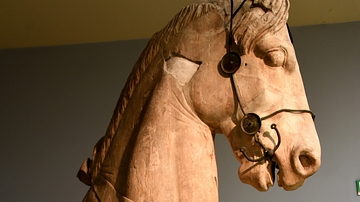 Statue of a Horse from the Mausoleum at Halicarnassus