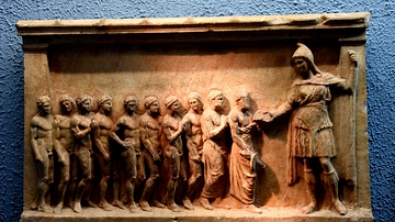 Votive Relief Dedicated to Artemis Bendis