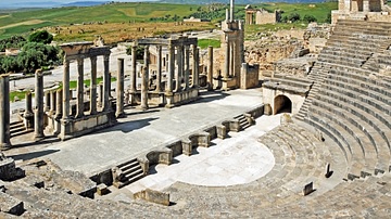 Roman Theatre, Thugga