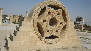 Ornate Window, Hisham's Palace