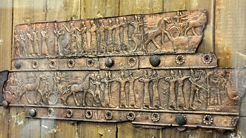 Embossed Scene from the Balawat Gate