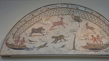 Roman Hunt Mosaic