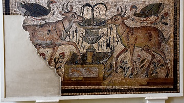 Deer Mosaic, Carthage