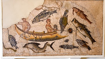 Fishing Mosaic, Utica