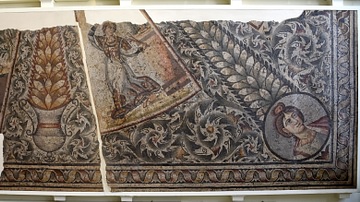 Carthage Pattern Months & Seasons Mosaic, Carthage - World History Encyclopedia
