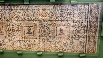 Floral Seasons Mosaic, Carthage