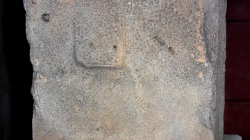 Mud Brick Stamped with the Name of King Ishme-Dagan