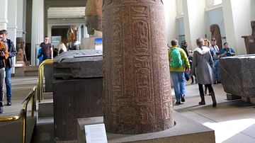 Palm-leaf Column of Ramesses II from Herakleopolis