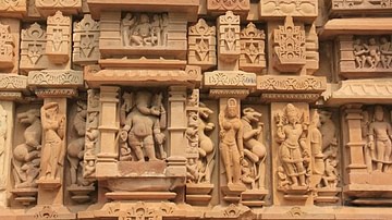 Temple Exterior, Khajuraho