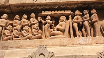 School Scene, Khajuraho