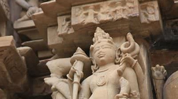 Kubera Figure, Khajuraho