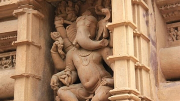 Ganesha Figure, Khajuraho