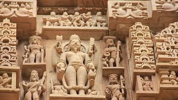 Agni figure, Khajuraho
