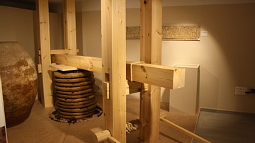 Roman Wine Press (Reconstruction)