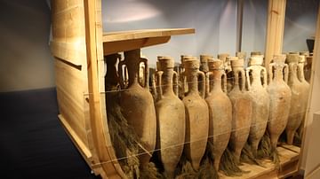 Amphorae Packed for Transportation