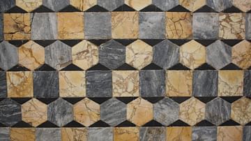 Opus Sectile Flooring [Hexagons]