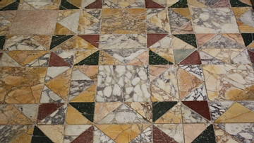 Opus Sectile Flooring [Triangles]