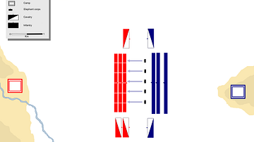 The Battle of Zama - Start of the Battle