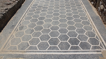 Mosaic flooring, Empuries