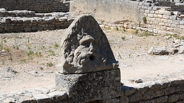 Mask Fountain, Swimming Pool of Glanum