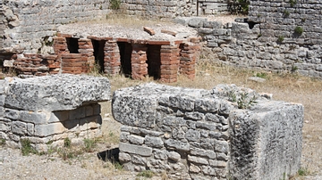 Heated Flooring, Roman Baths at Glanum