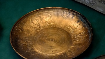 Phoenician Bronze Bowl From Nimrud