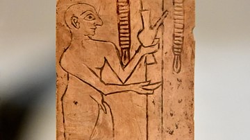 Sumerian Man Offering a Libation