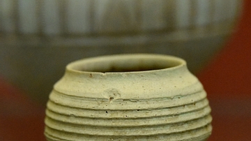 Pottery Cup from Ninevite V Incised Period